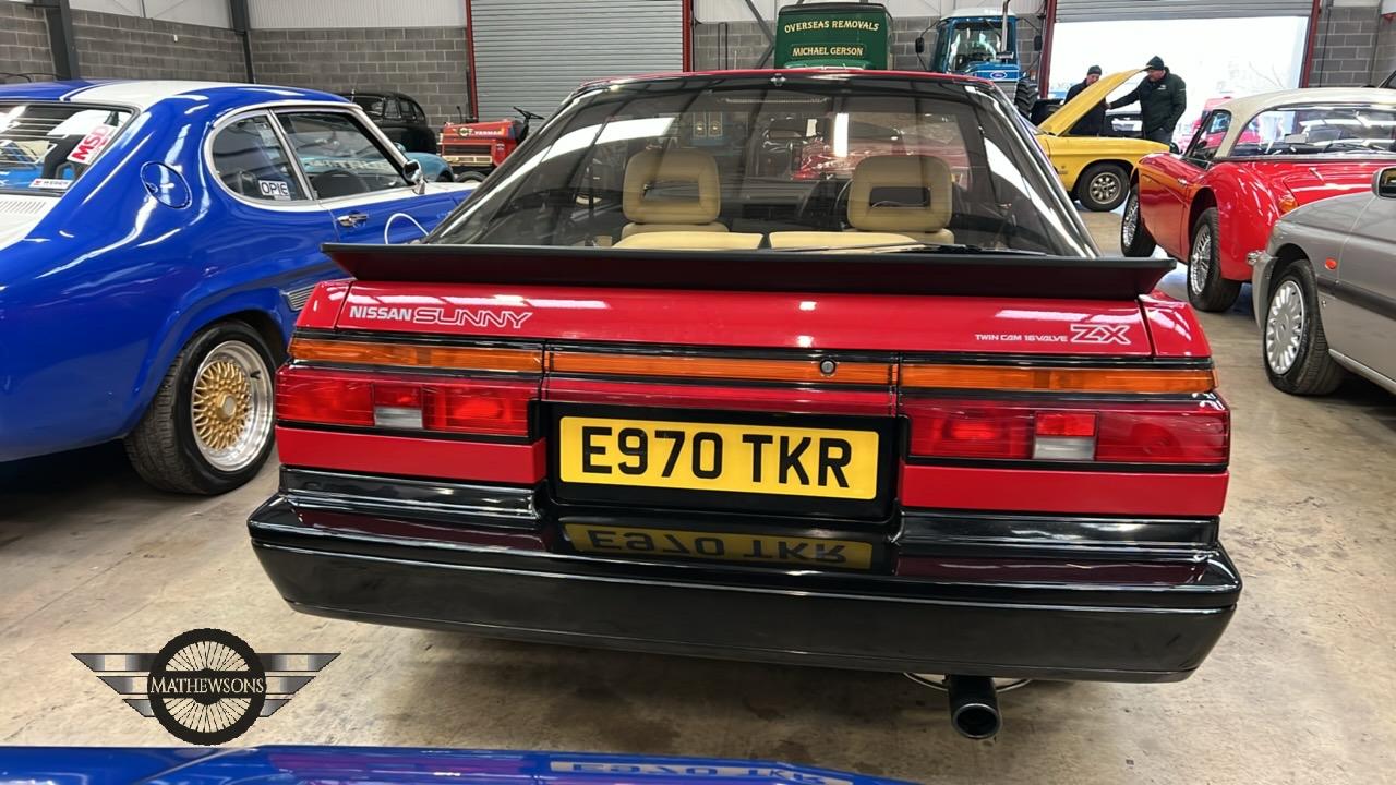 Lot 32 - 1987 NISSAN SUNNY ZX 16V