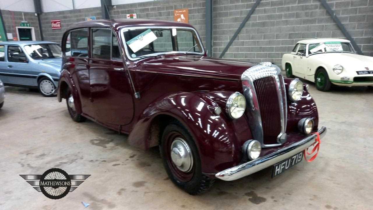 Lot 101 - 1951 DAIMLER CONSORT DB18