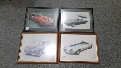 Lot 146 - 4X FRAMED PRINTS