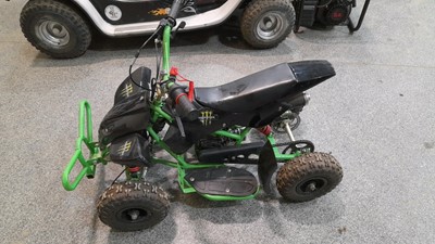 Lot 4 - CHILDS GREEN MONSTER QUAD BIKE