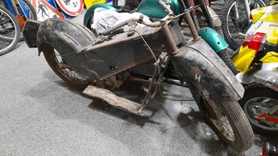 Lot 102 - LE VELOCETTE PROJECT BIKE & PALLET OF SPARES