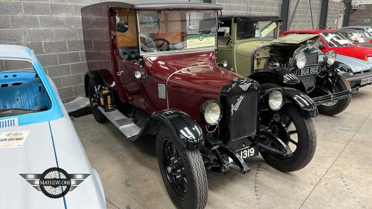 Lot 195 - 1924 AUSTIN HEAVY 12 DELIVERY VAN