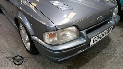 Lot 173 - 1989 FORD ESCORT RS TURBO