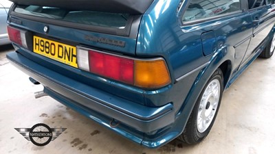 Lot 21 - 1991 VOLKSWAGEN SCIROCCO SCALA