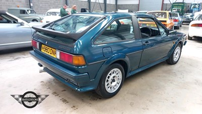 Lot 21 - 1991 VOLKSWAGEN SCIROCCO SCALA