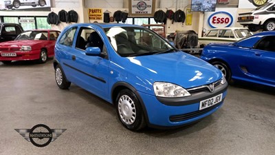 Lot 303 - 2002 VAUXHALL CORSA COMFORT 16V