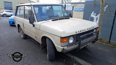 Lot 8 - 1972 ROVER RANGE ROVER