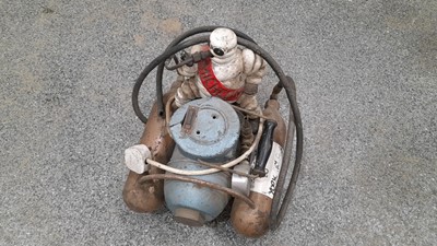 Lot 151 - OLD MICHELIN MAN COMPRESSOR  (PROCEEDS TO YORK HOSPICE CHARITY )