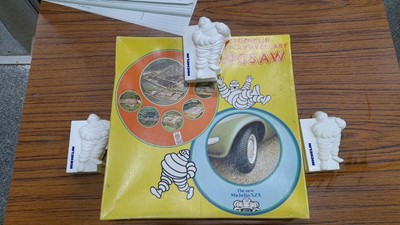 Lot 239 - MICHELIN MAN SEWING KIT,GAME , CRAYONS & JIGSAW