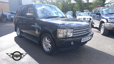 Lot 457 - 2005 LAND ROVER RANGE ROVER VOGUE TD6 AUT