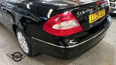 Lot 425 - 2009 MERCEDES CLK 200K ELEGANCE