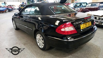 Lot 425 - 2009 MERCEDES CLK 200K ELEGANCE