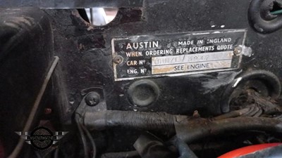 Lot 473 - 1960 AUSTIN HEALEY 3000 MK1 BN7