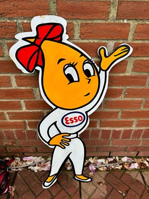 Lot 154 - MRS DRIP ESSO SIGN 38" X 22"
