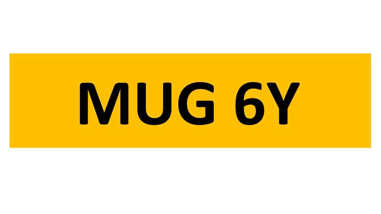 Lot 68 - REGISTRATION ON RETENTION - MUG 6Y
