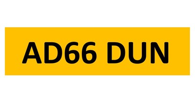 Lot 76-14 - REGISTRATION ON RETENTION - AD66 DUN