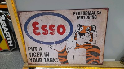Lot 209 - ESSO TIN SIGN 27" x 20"