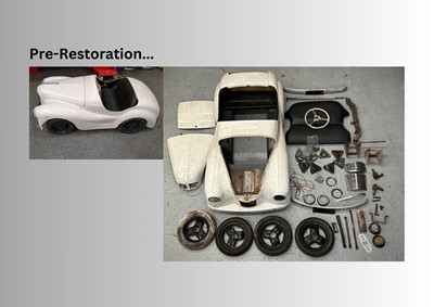 Lot 543 - AUSTIN J40 PEDAL CAR