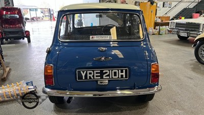 Lot 468 - 1969 MORRIS MINI COOPER