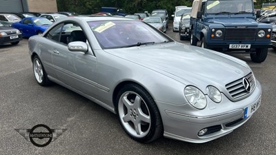 Lot 93 - 2003 MERCEDES CL500 AUTO