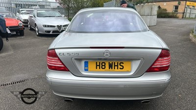 Lot 93 - 2003 MERCEDES CL500 AUTO