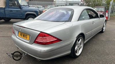 Lot 93 - 2003 MERCEDES CL500 AUTO