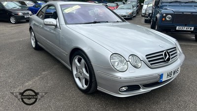 Lot 93 - 2003 MERCEDES CL500 AUTO