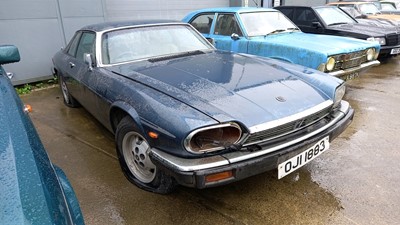 Lot 642 - 1985 JAGUAR XJS HE AUTO