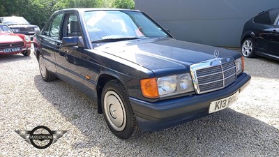 Lot 10 - 1992 MERCEDES 190D DIESEL