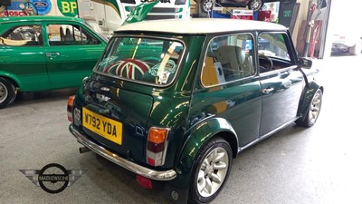 Lot 52 - 2000 ROVER MINI COOPER