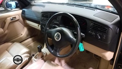 Lot 58 - 2000 VOLKSWAGEN GOLF CABRIOLET AV-GE