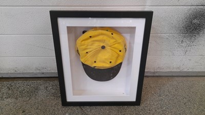 Lot 164 - HONDA JORDAN F1 BENSON + HEDGES CAP  16" X 14"