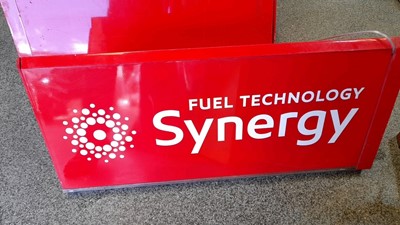Lot 23 - ESSO PETROL PUMP BLADE / TRIANGLE SIGN 39" X 16"