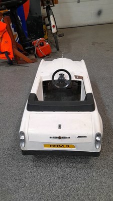 Lot 47 - ROLLS ROYCE PEDAL CAR WHITE  ( PROCEEDS TO AUTISM UK CHARITY )
