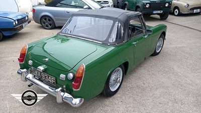 Lot 10 - 1967 AUSTIN HEALEY SPRITE MK 4