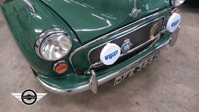 Lot 156 - 1966 MORRIS MINOR 1000