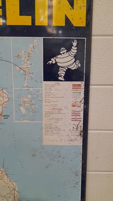 Lot 8 - MICHELIN TIN MAP