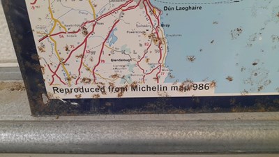 Lot 8 - MICHELIN TIN MAP