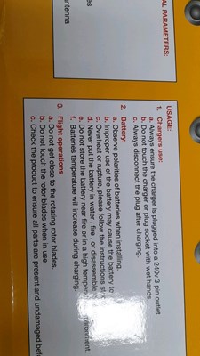 Lot 10 - TOUGH COPTER RADIO CONTROLLED HELICOPTER - ALL PROCEEDS TO CHARITY