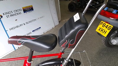 Lot 65 - MK3 RALEIGH CHOPPER , THE HOT ONE ( RED )  UCL90701209