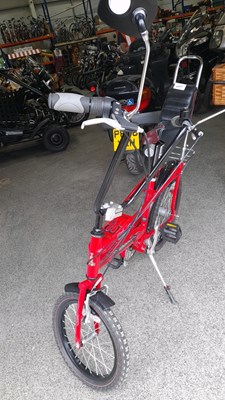 Lot 65 - MK3 RALEIGH CHOPPER , THE HOT ONE ( RED )  UCL90701209
