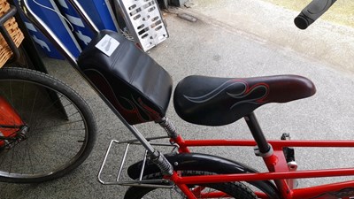 Lot 65 - MK3 RALEIGH CHOPPER , THE HOT ONE ( RED )  UCL90701209