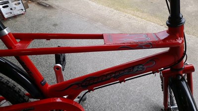 Lot 65 - MK3 RALEIGH CHOPPER , THE HOT ONE ( RED )  UCL90701209
