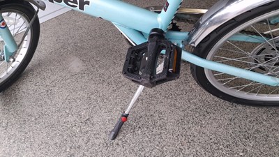 Lot 94 - MK3/4 RALEIGH CHOPPER RAF LOGOS, LIGHT BLUE SATIN , 5 SPEED  UCL1537628