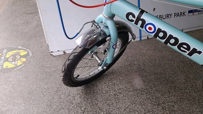 Lot 94 - MK3/4 RALEIGH CHOPPER RAF LOGOS, LIGHT BLUE SATIN , 5 SPEED  UCL1537628