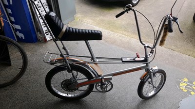 Lot 47 - MK2 RALEIGH CHOPPER, QUICK SILVER, 1980 NK8335607