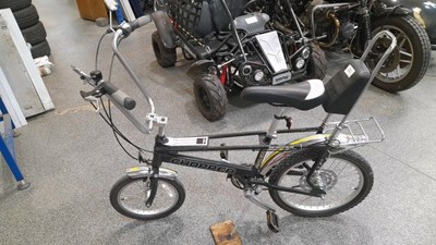 Lot 419 - MK3 RALEIGH CHOPPER GREY/BLACK SF40505830