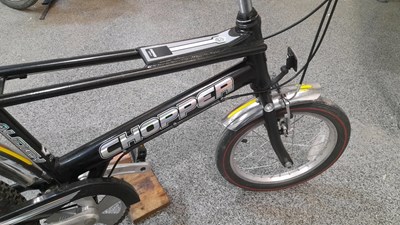 Lot 3 - MK3 RALEIGH CHOPPER BLACK WITH CHROME DECALS SF40533721