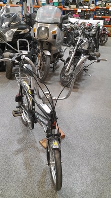 Lot 3 - MK3 RALEIGH CHOPPER BLACK WITH CHROME DECALS SF40533721