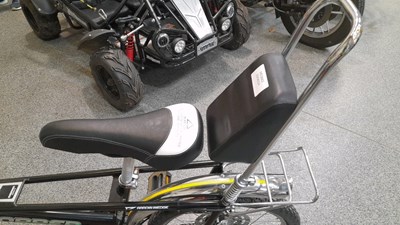 Lot 3 - MK3 RALEIGH CHOPPER BLACK WITH CHROME DECALS SF40533721
